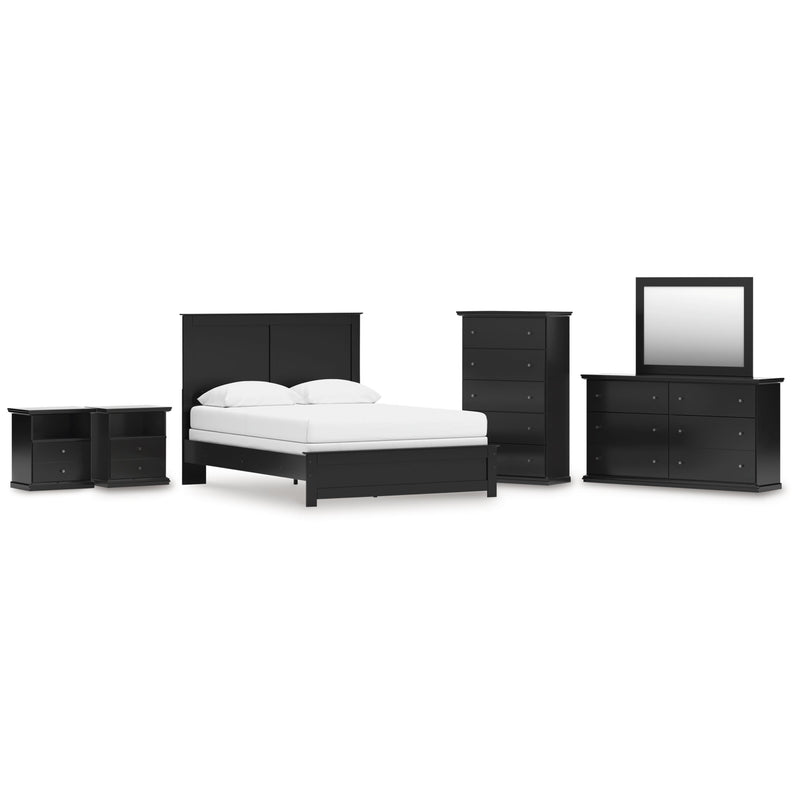  Signature Design by Ashley Maribel B138B76 8 pc Queen Panel Bedroom Set IMAGE 1
