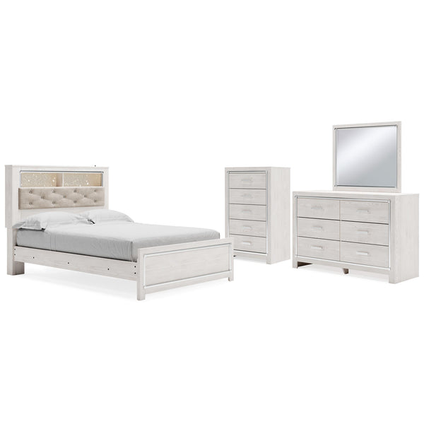  Signature Design by Ashley Altyra B2640B43 6 pc Queen Bookcase Bedroom Set IMAGE 1