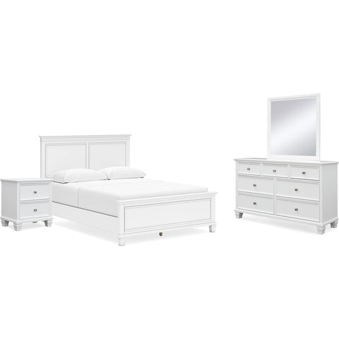  Signature Design by Ashley Fortman B680B12 6 pc Queen Panel Bedroom Set IMAGE 1