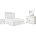  Benchcraft Kanwyn B777B28 7 pc Queen Panel Bedroom Set IMAGE 1