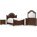  Signature Design by Ashley Lavinton B764B13 6 pc Queen Poster Bedroom Set IMAGE 1