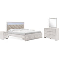  Signature Design by Ashley Altyra B2640B37 8 pc King Panel Bedroom Set IMAGE 1