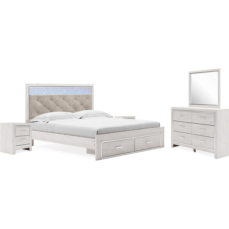 Signature Design by Ashley Altyra B2640B37 8 pc King Panel Bedroom Set IMAGE 1