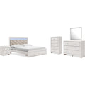  Signature Design by Ashley Altyra B2640B40 7 pc King Panel Bedroom Set IMAGE 1