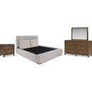  Signature Design by Ashley Cabalynn B974B14 6 pc King Panel Bedroom Set IMAGE 1