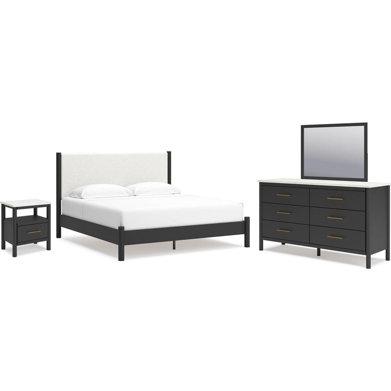  Signature Design by Ashley Cadmori B2616B10 6 pc King Panel Bedroom Set IMAGE 1