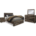 Benchcraft Derekson B200B51 7 pc King Storage Panel Bedroom Set IMAGE 1