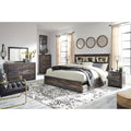  Signature Design by Ashley Drystan B211B80 8 pc King Bookcase Bedroom Set IMAGE 1