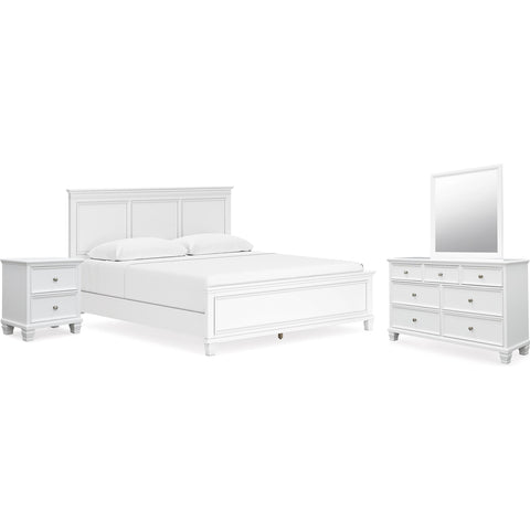  Signature Design by Ashley Fortman B680B17 6 pc King Panel Bedroom Set IMAGE 1