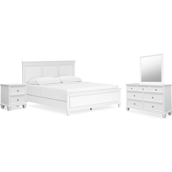  Signature Design by Ashley Fortman B680B17 6 pc King Panel Bedroom Set IMAGE 1