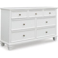  Signature Design by Ashley Fortman B680B17 6 pc King Panel Bedroom Set IMAGE 3