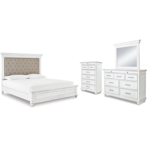  Benchcraft Kanwyn B777B18 6 pc King Panel Bedroom Set IMAGE 1