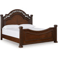  Signature Design by Ashley Lavinton B764B16 6 pc King Poster Bedroom Set IMAGE 2