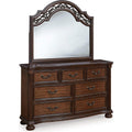 Signature Design by Ashley Lavinton B764B16 6 pc King Poster Bedroom Set IMAGE 3