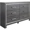  Signature Design by Ashley Lodanna B214B35 7 pc King Panel Storage Bedroom Set IMAGE 3