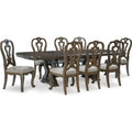  Signature Design by Ashley Maylee D947D9 9 pc Dining Set IMAGE 1