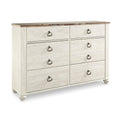  Signature Design by Ashley Willowton B267B42 6 pc King Sleigh Bedroom Set IMAGE 3