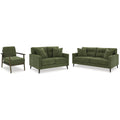  Signature Design by Ashley Bixler 26107U4 3 pc Living Room Set IMAGE 1