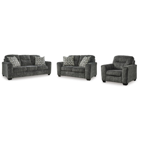  Signature Design by Ashley Lonoke 50504U13 3 pc Living Room Set IMAGE 1