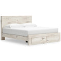  Signature Design by Ashley Lawroy B2310B46 6 pc King Panel Bedroom Set IMAGE 2