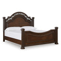  Signature Design by Ashley Lavinton B764B16 6 pc King Poster Bedroom Set IMAGE 2