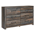  Signature Design by Ashley Drystan B211B111 7 pc Queen Panel Bedroom Set IMAGE 3