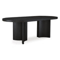  Signature Design by Ashley Rowanbeck D821D4 7 pc Dining Set IMAGE 3