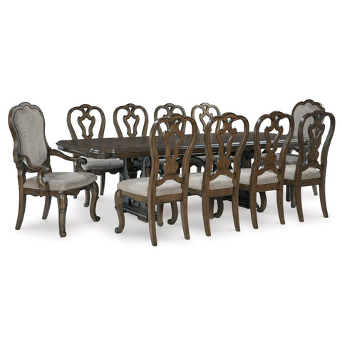  Signature Design by Ashley Maylee D947D14 11 pc Dining Set IMAGE 1