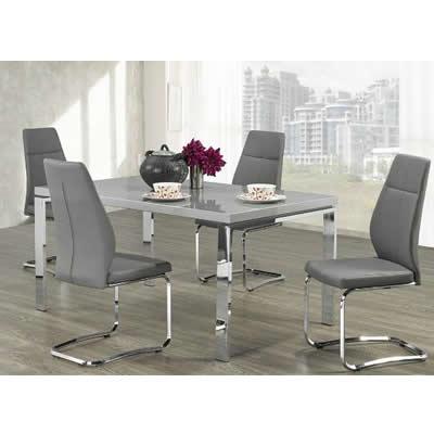 Mazin Furniture Miami Dining Chair 738S1-GY IMAGE 2