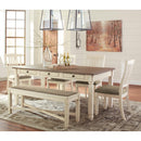  Signature Design by Ashley Bolanburg Dining Table D647-25 IMAGE 7