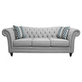  Elite Sofa Designs Flair Stationary Fabric Sofa Flair Sofa - Bennett Dove IMAGE 1