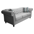  Elite Sofa Designs Flair Stationary Fabric Sofa Flair Sofa - Bennett Dove IMAGE 3