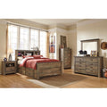  Signature Design by Ashley Trinell B446-65 Full Bookcase Headboard IMAGE 2