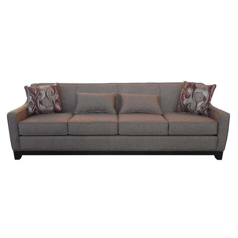  Elite Sofa Designs Natalie Stationary Fabric Sofa Natalie 4 Seater With Base IMAGE 1
