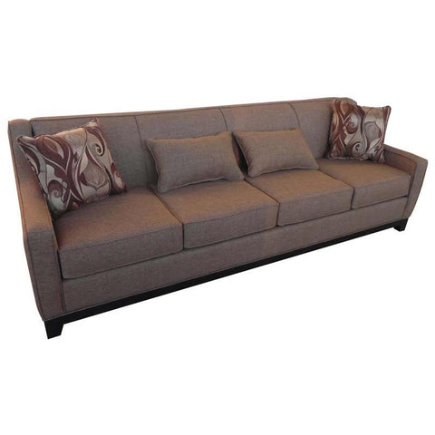  Elite Sofa Designs Natalie Stationary Fabric Sofa Natalie 4 Seater With Base IMAGE 2