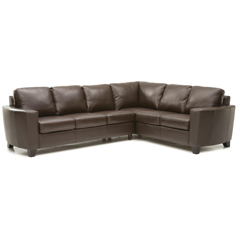  Palliser Leeds Leather Sectional 77328-12/77328-40 IMAGE 1