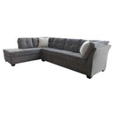  Elite Sofa Designs Flip Fabric Sectional Flip Romeo Sectional (Grey) IMAGE 2