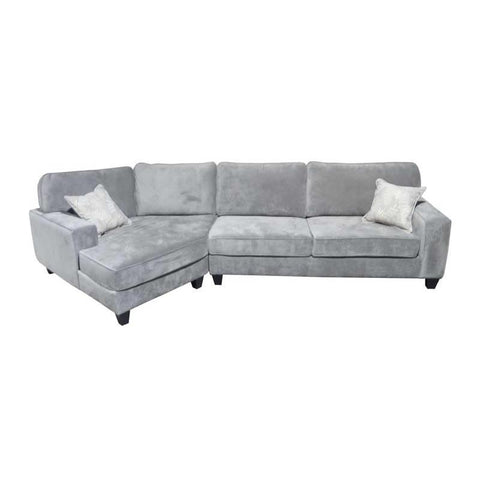  Elite Sofa Designs Cuddler Fabric Sectional Cuddler Sectional IMAGE 1