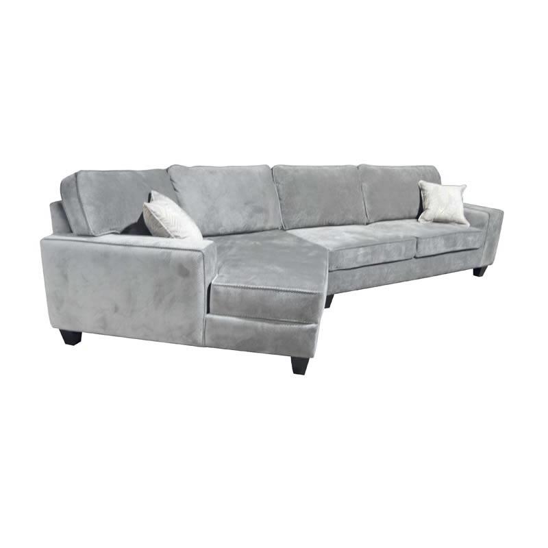 Elite Sofa Designs Cuddler Fabric Sectional Cuddler Sectional IMAGE 2