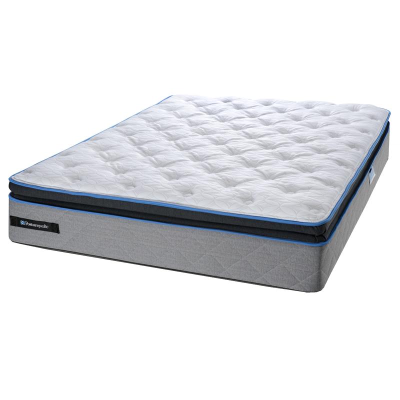 Sealy Mattias Firm Euro Pillow Top Mattress Set (Queen) IMAGE 2