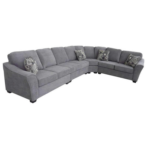  Elite Sofa Designs Tyson Fabric Sectional Tyson Sectional with Wedge IMAGE 1
