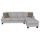 Elite Sofa Designs Philly Fabric 2 pc Sectional Philly 2 pc Sofa Chaise Sectional IMAGE 1