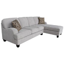 Elite Sofa Designs Philly Fabric 2 pc Sectional Philly 2 pc Sofa Chaise Sectional IMAGE 2