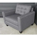  Elite Sofa Designs Lincoln Stationary Fabric Chair Lincoln Chair and a Half IMAGE 3