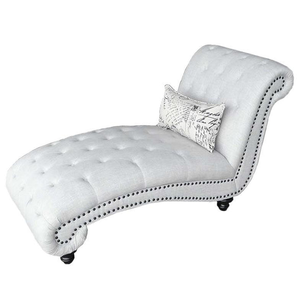 Elite Sofa Designs Beverly Fabric Chaise Beverly Tufted Chaise IMAGE 1