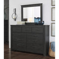  Signature Design by Ashley Brinxton Dresser Mirror B249-36 IMAGE 2