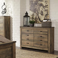  Signature Design by Ashley Trinell 6-Drawer Dresser B446-31 IMAGE 2