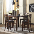  Signature Design by Ashley Bennox 5 pc Counter Height Dinette D384-223 IMAGE 4