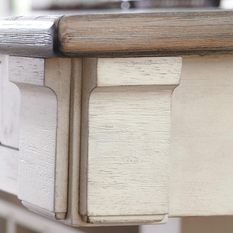  Signature Design by Ashley Bolanburg Counter Height Dining Table with Pedestal Base D647-32 IMAGE 5