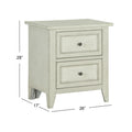  Magnussen Raelynn 2-Drawer Nightstand B4220-01 IMAGE 4
